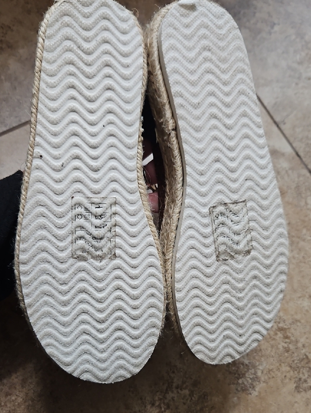 Pierre Dumas Women’s Navy Espadrille Platform Sandals - Picture 3 of 5